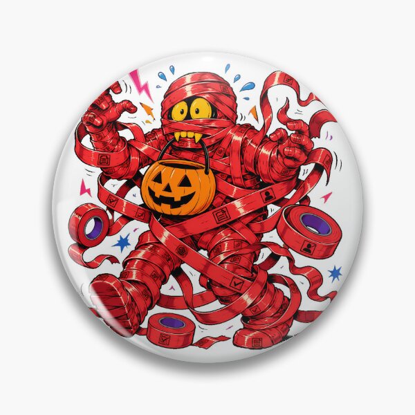 Item preview, Corporate Red Tape Mummy Office Humor Halloween designed and sold by chattsuede.