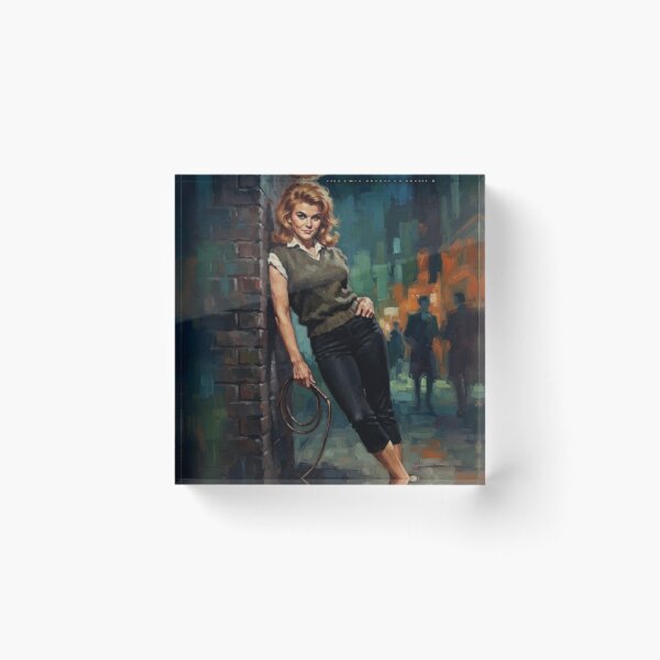 Item preview, Kitten with a Whip Fine Art Tribute designed and sold by Art's Diner.