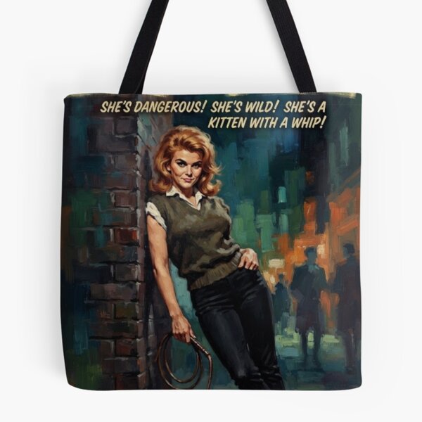 Item preview, Kitten with a Whip Fine Art Tribute designed and sold by Art's Diner.