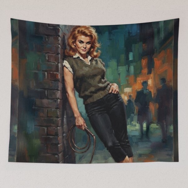 Item preview, Kitten with a Whip Fine Art Tribute designed and sold by Art's Diner.