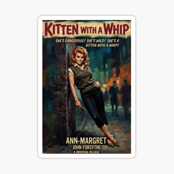 Item preview, Kitten with a Whip Fine Art Tribute designed and sold by Art's Diner.