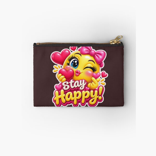 Item preview, Say Happy Cute Positive Quote designed and sold by MR4me.