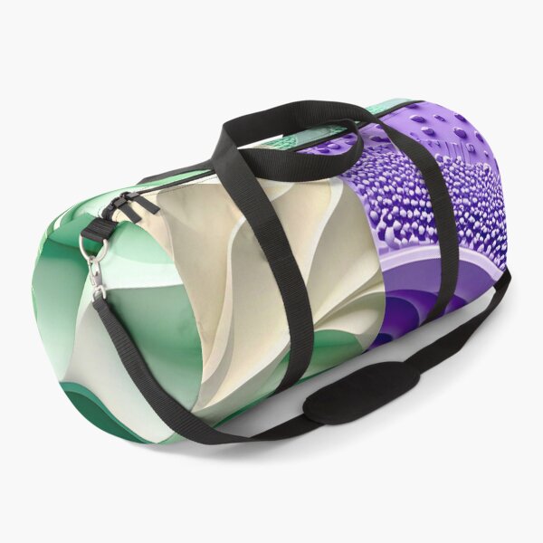 Item preview, Mint Green and Violet Geometric Spiral designed and sold by Vicky Brago-Mitchell®.