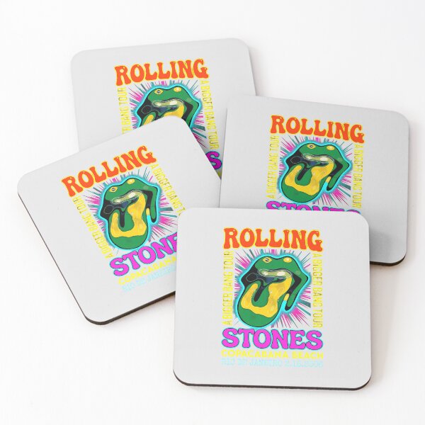 Item preview, Rolling Stones Copacabana Beach Neon Design designed and sold by ParkerCraft.