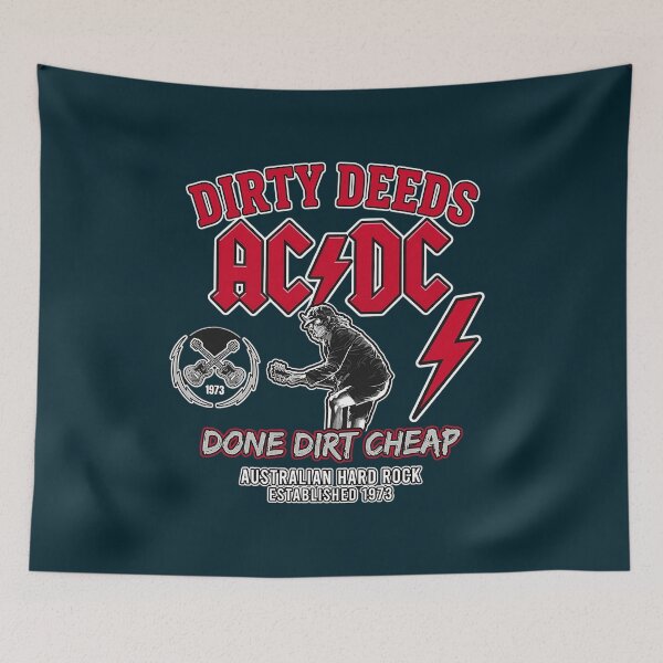 Item preview, AC/DC Dirty Deeds Done Dirt Cheap Design designed and sold by ParkerCraft.