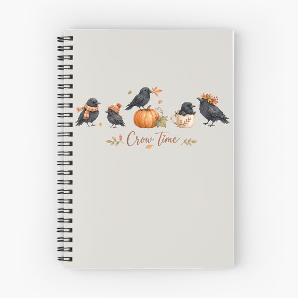 Item preview, It's Crow Time for a Spooky Season. designed and sold by Birdie and Flynn.