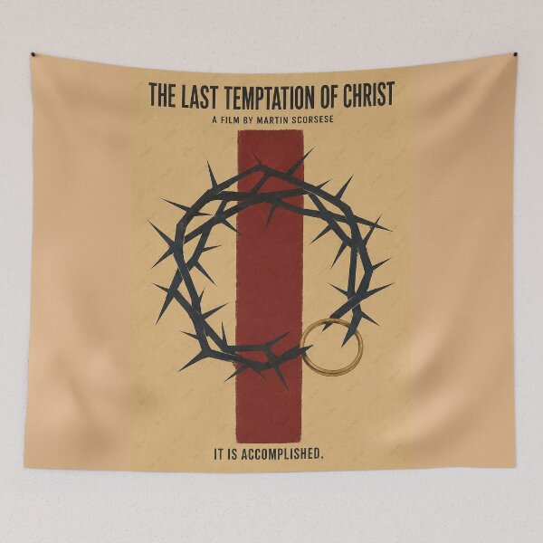 Item preview, 009 My The Last Temptation of Christ Minimal Movie Poster designed and sold by LuluLeb.