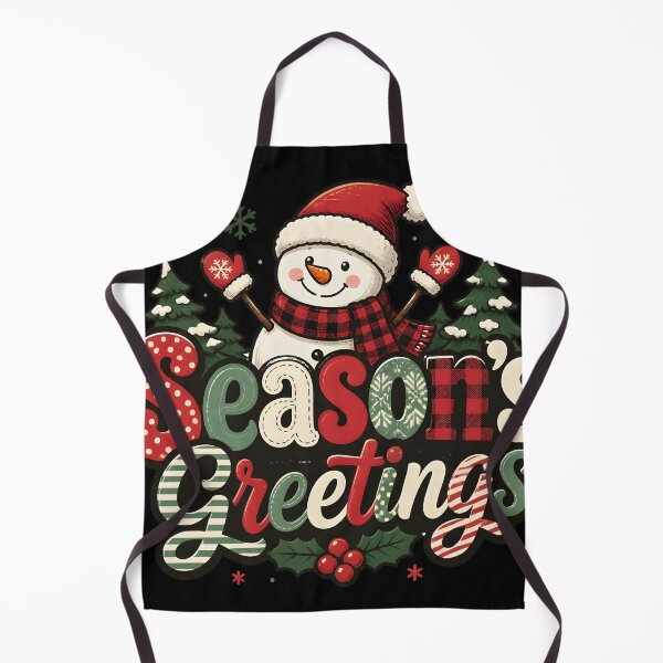 Item preview, Season's Greetings Mixed Pattern Typography Christmas Design designed and sold by KristenosNehk.