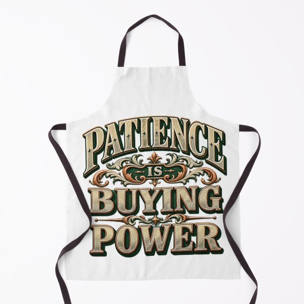 Item preview, Patience Is Buying Power Trader Design designed and sold by VolatilityEdge.