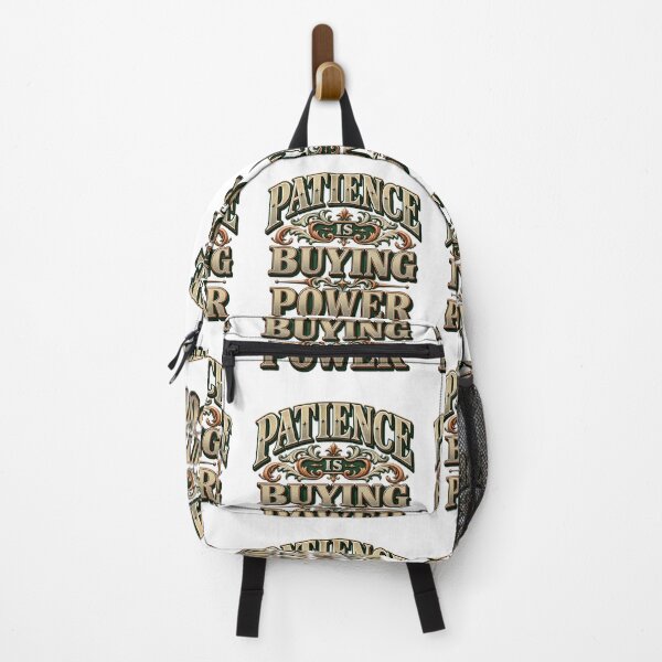 Item preview, Patience Is Buying Power Trader Design designed and sold by VolatilityEdge.
