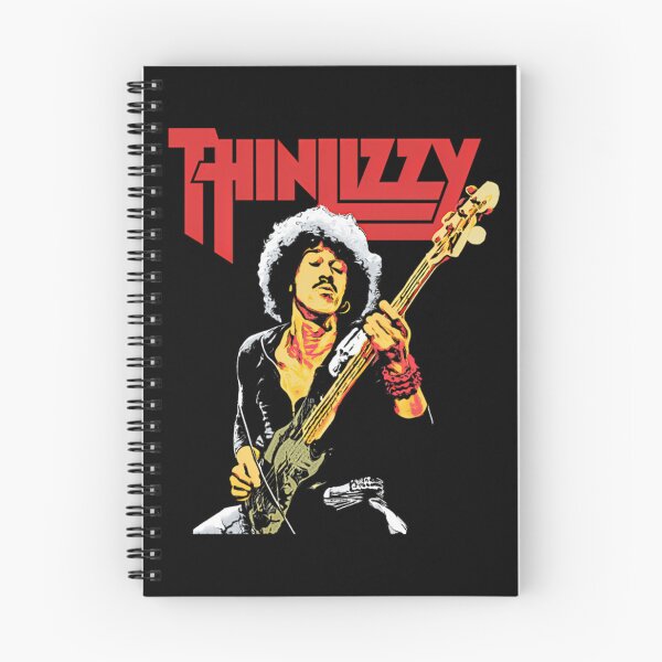 Item preview, Thin Lizzy Phil Lynott Playing Bass Classic Rock designed and sold by RobynPeckArt.