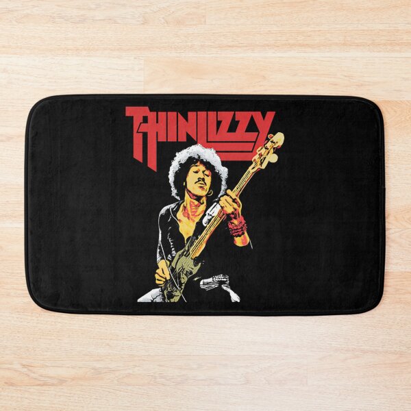 Item preview, Thin Lizzy Phil Lynott Playing Bass Classic Rock designed and sold by RobynPeckArt.