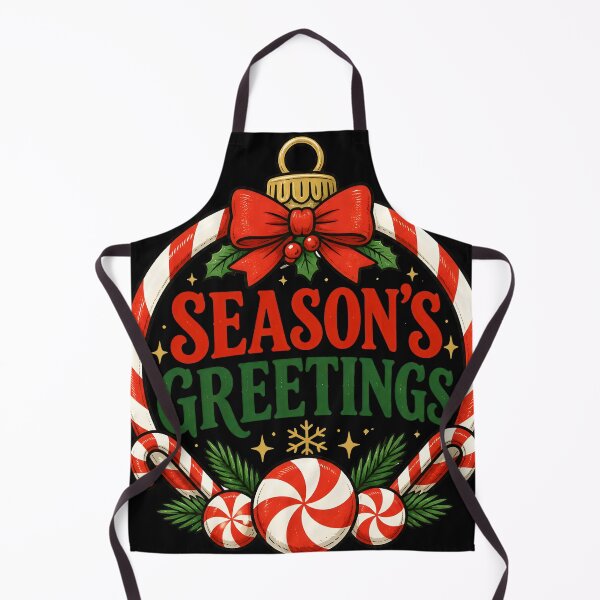 Item preview, Season's Greetings Candy Cane and Peppermint Christmas Design designed and sold by KristenosNehk.