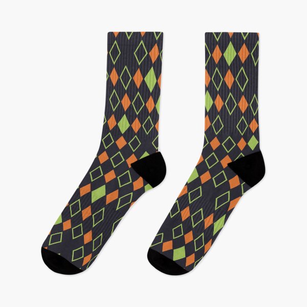 Item preview, Halloween Harlequin in Pumpkin Midnight designed and sold by NATHA PALETTE.