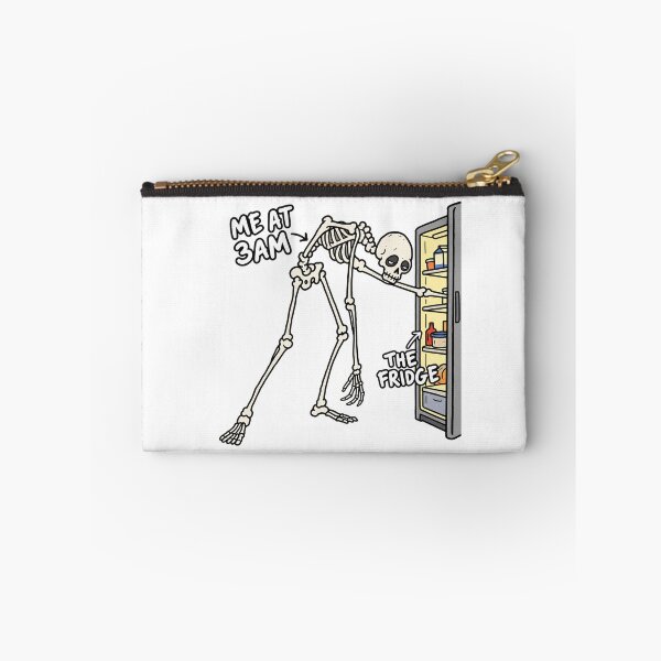 Item preview, Me At 3AM Checking The Fridge Skeleton designed and sold by MonkiFlipp.