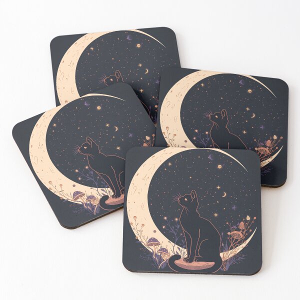 Item preview, Cosmic Black Cat designed and sold by UCDesigns.