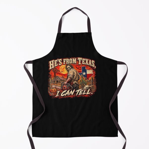 Item preview, Hes from Texas I Can Tell Halloween Horror Humor designed and sold by Juansustait.