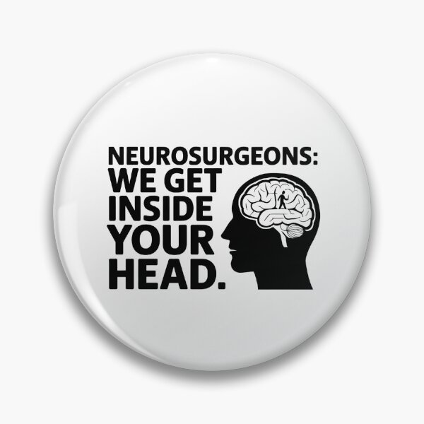 Item preview, We Get Inside Your Head – Funny Neurosurgeon Brain Surgeon Medical Humor designed and sold by CuteDesignables.