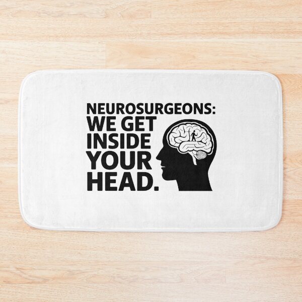 Item preview, We Get Inside Your Head – Funny Neurosurgeon Brain Surgeon Medical Humor designed and sold by CuteDesignables.