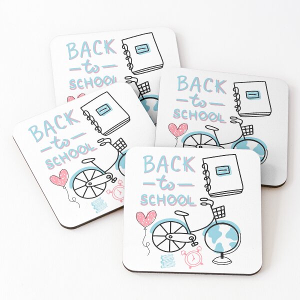 Item preview, Back to School Doodle Elements - Cute Pastel Student Pattern designed and sold by Aelmajaoui.