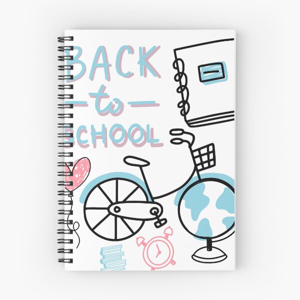 Item preview, Back to School Doodle Elements - Cute Pastel Student Pattern designed and sold by Aelmajaoui.
