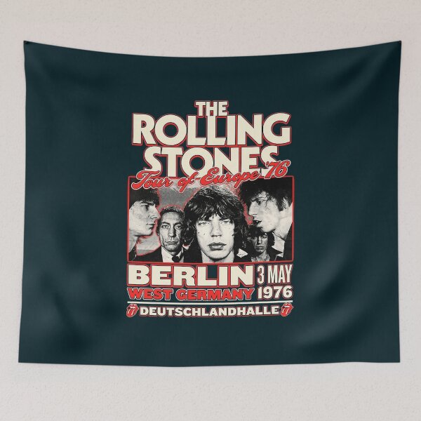 Item preview, The Rolling Stones Berlin 1976 Tour Poster designed and sold by TrilisaCarroll.