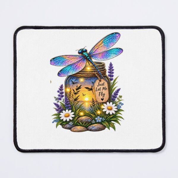 Item preview, Dragonfly Fairy Garden Lantern Floral Nature Design designed and sold by Artbysarmina.