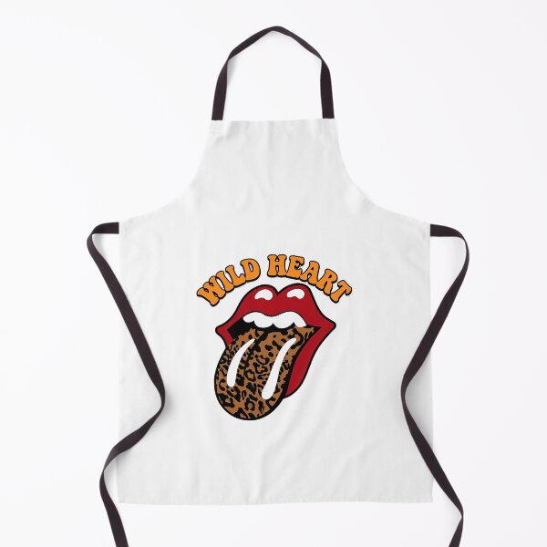 Item preview, Wild Heart Leopard Rolling Stones Tongue designed and sold by TrilisaCarroll.