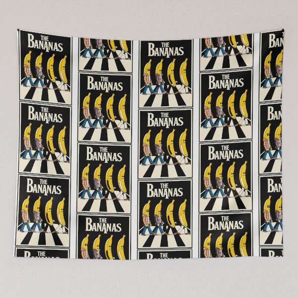 Item preview, The Bananas Rock Band Parody Poster designed and sold by RobynPeckArt.