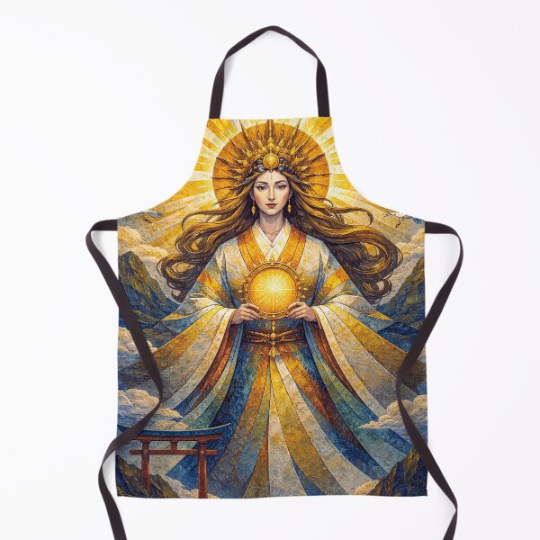 Item preview, Copy of Amaterasu – A Japanese Sun Goddess Painting designed and sold by GalleryKauffeld.