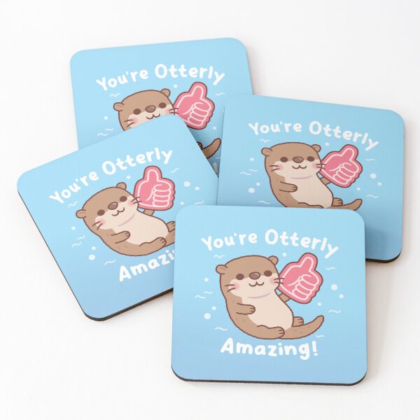 Item preview, Cute Otter Thumbs Up Foam Finger - You're Otterly Amazing designed and sold by rustydoodle.