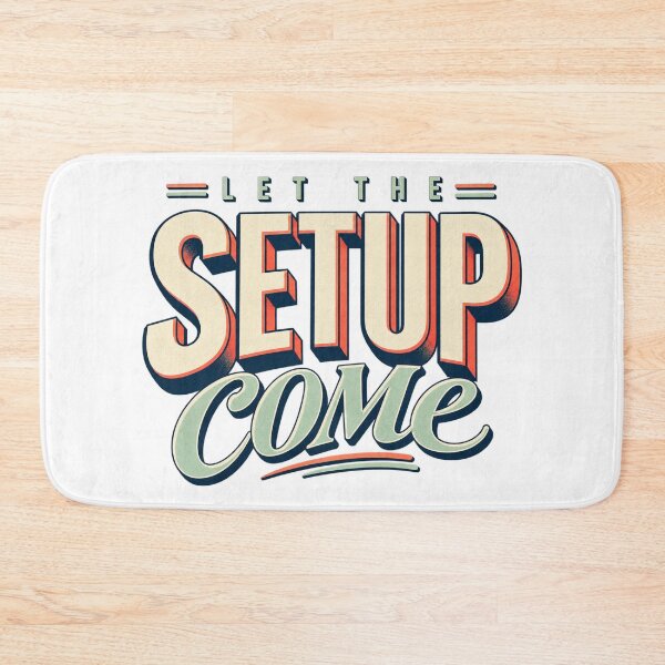 Item preview, Let the Setup Come Trading Reminder designed and sold by VolatilityEdge.