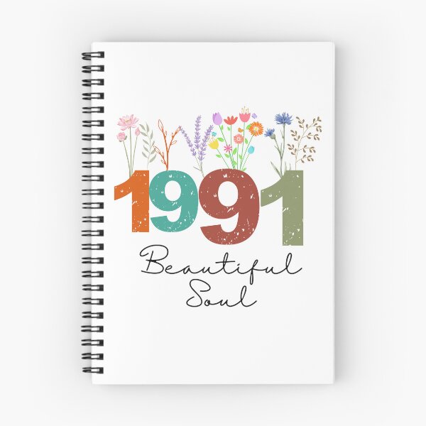 Item preview, 1991 Floral Beautiful Soul Birthday Design designed and sold by FlareCraftStudio.
