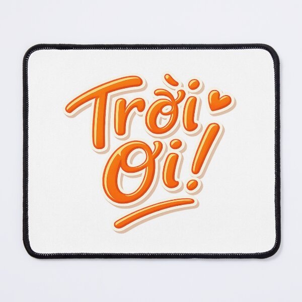 Item preview, Trời Ơi! - Funny Vietnamese Slang Expression Typography designed and sold by yodaddydesigns.