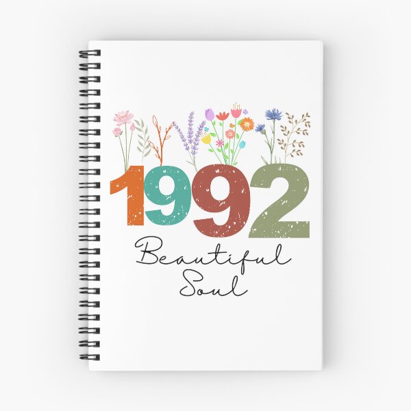 Item preview, 1992 Floral Beautiful Soul Birthday Design designed and sold by FlareCraftStudio.