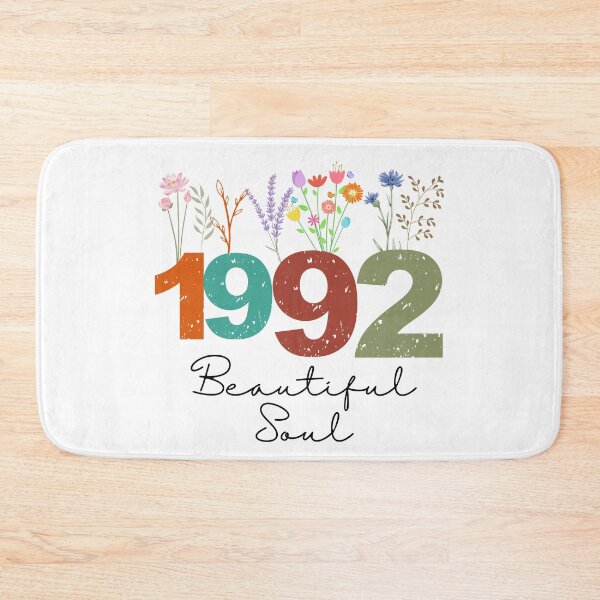 Item preview, 1992 Floral Beautiful Soul Birthday Design designed and sold by FlareCraftStudio.