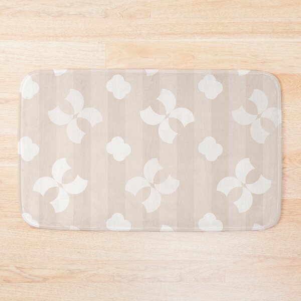 Item preview, Soft Petal Stripe Pattern in Warm Neutral Beige designed and sold by NATHA PALETTE.