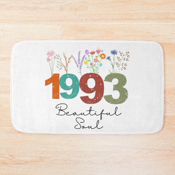 Item preview, 1993 Floral Beautiful Soul Birthday Design designed and sold by FlareCraftStudio.