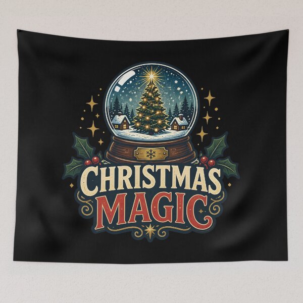 Item preview, Christmas Magic Classic Meaning Illustration Christmas Design designed and sold by OliviaHayesArt.