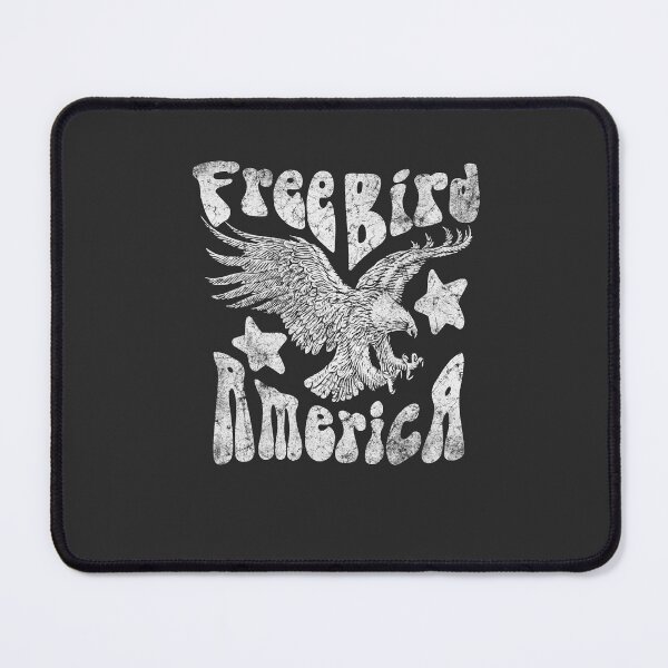 Item preview, Free Bird America Vintage Eagle Graphic Art designed and sold by The secret storage room.