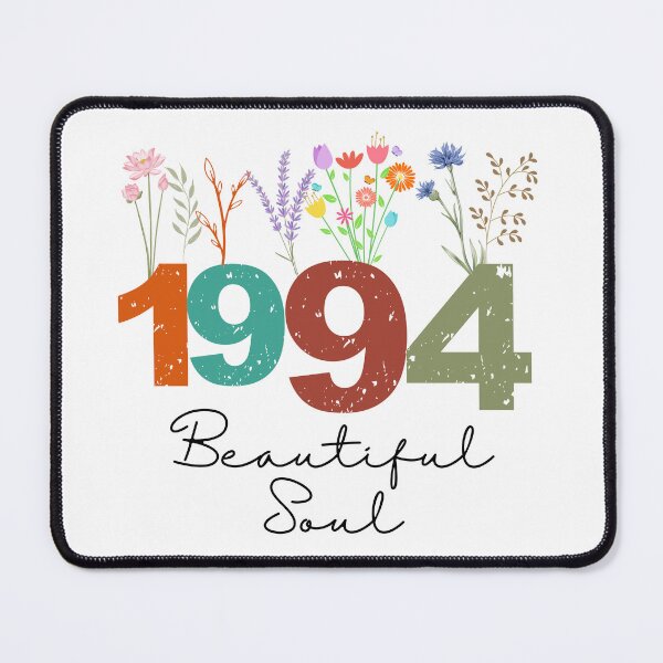 Item preview, 1994 Floral Beautiful Soul Birthday Design designed and sold by FlareCraftStudio.