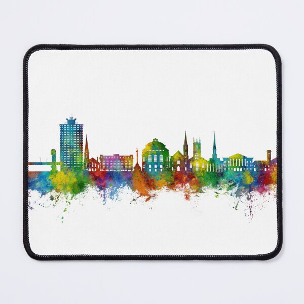 Item preview, Troy New York Skyline designed and sold by ArtPrints.