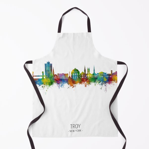 Item preview, Troy New York Skyline designed and sold by ArtPrints.