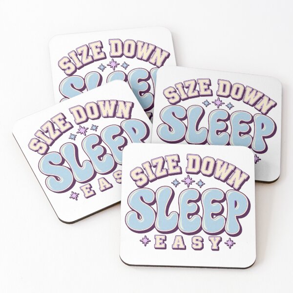 Item preview, Size Down Sleep Easy Trader Quote designed and sold by VolatilityEdge.