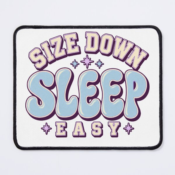 Item preview, Size Down Sleep Easy Trader Quote designed and sold by VolatilityEdge.
