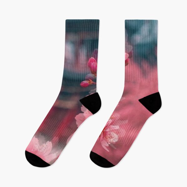 Item preview, Pink Cherry Blossom Branch & Pagoda — Dreamy Japanese Aesthetic Spring Photography designed and sold by LYAN-STORE.