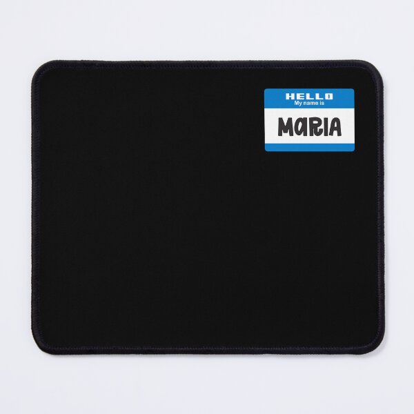 Item preview, Hello My Name is Maria - Name Tag 2.0 designed and sold by Vector-Artist.