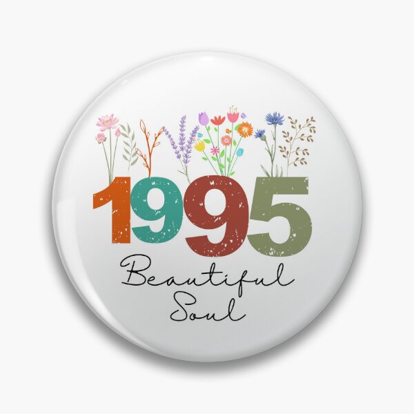 Item preview, 1995 Floral Beautiful Soul Birthday Design designed and sold by FlareCraftStudio.