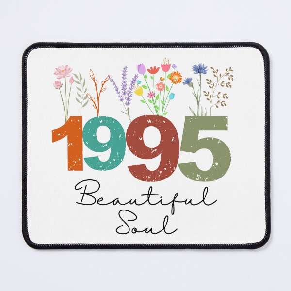 Item preview, 1995 Floral Beautiful Soul Birthday Design designed and sold by FlareCraftStudio.