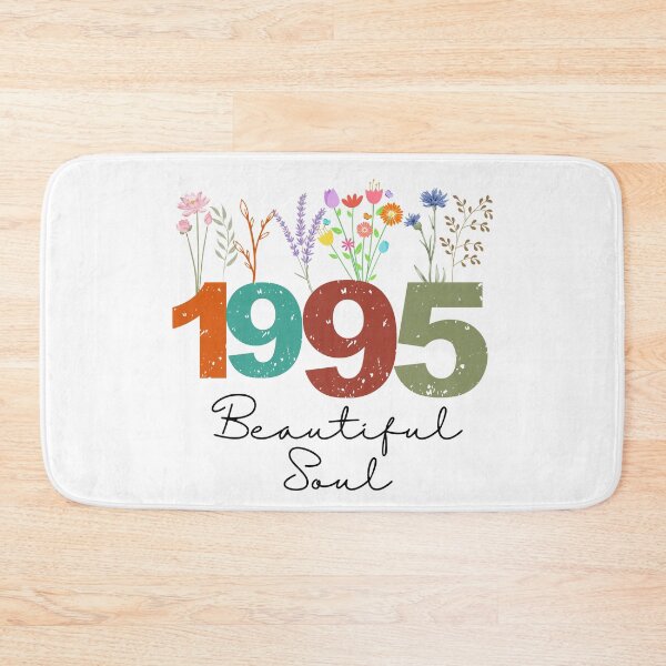 Item preview, 1995 Floral Beautiful Soul Birthday Design designed and sold by FlareCraftStudio.